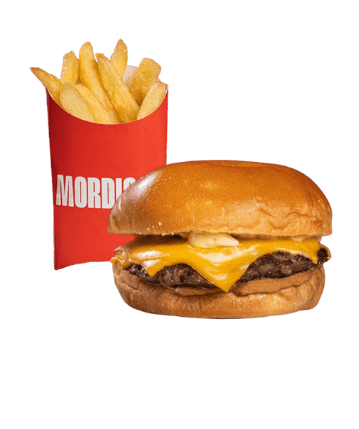 Cheese Simple con papas